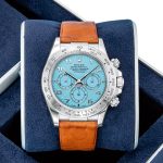 Auction Watch: Swiss Replica Rolex “Zenith” Daytona Watches UK in Platinum and Turquoise Sells for US$3.14m